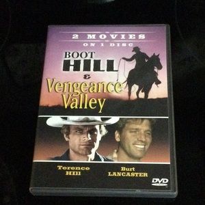 Two movies on one disc ( Boot Hill & Vengeance Valley)